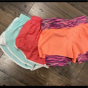 Girls Athletic Shorts Bundle (Size 10)